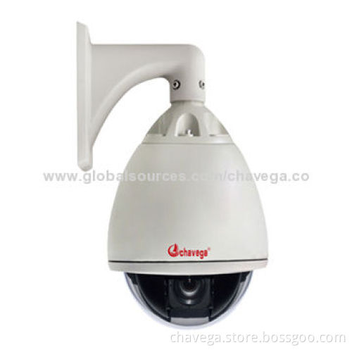 Chavega 800TVL 1/4" Sony CMOS Outdoor High-speed Dome Camera, 27x Zoom, CE/FCC